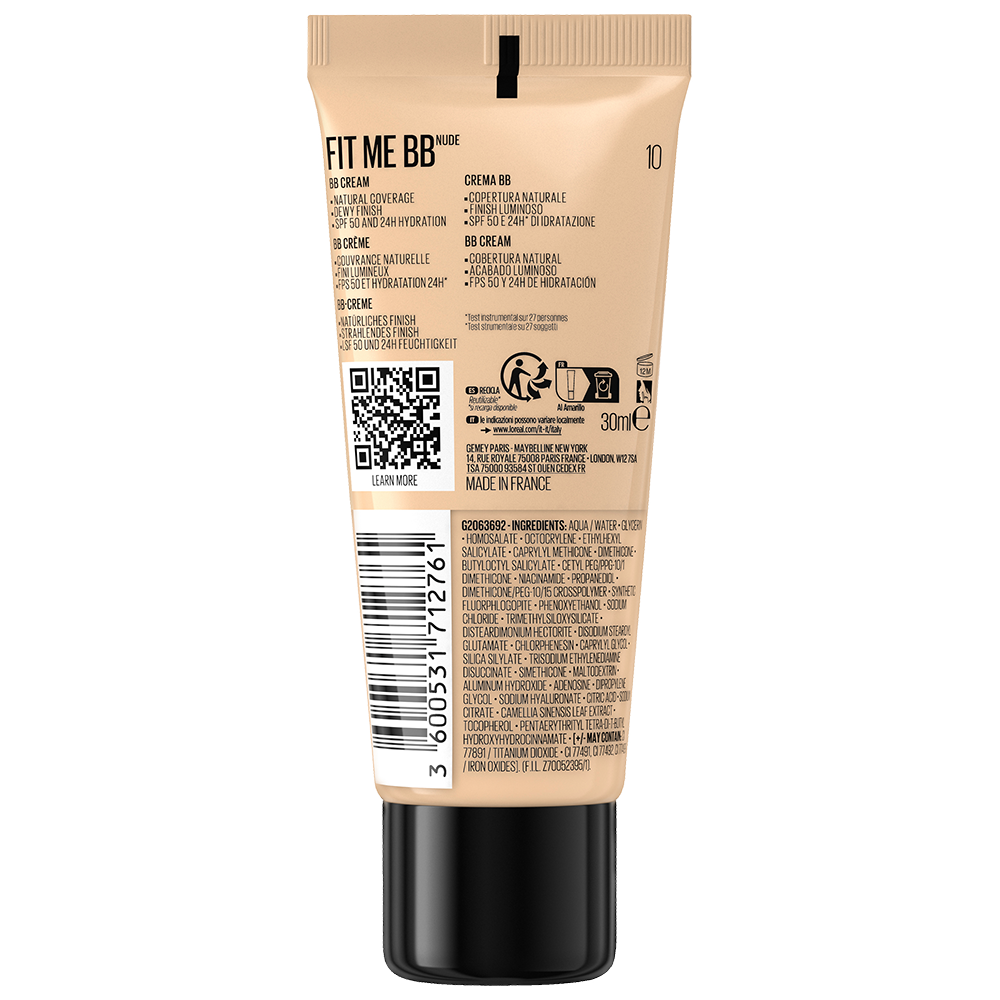 Bild: MAYBELLINE Fit me Nude BB Cream 10
