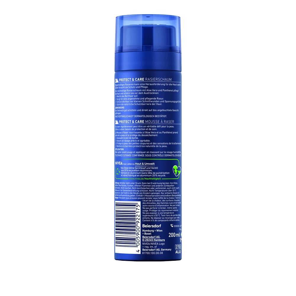 Bild: NIVEA MEN Protect & Care Rasierschaum 