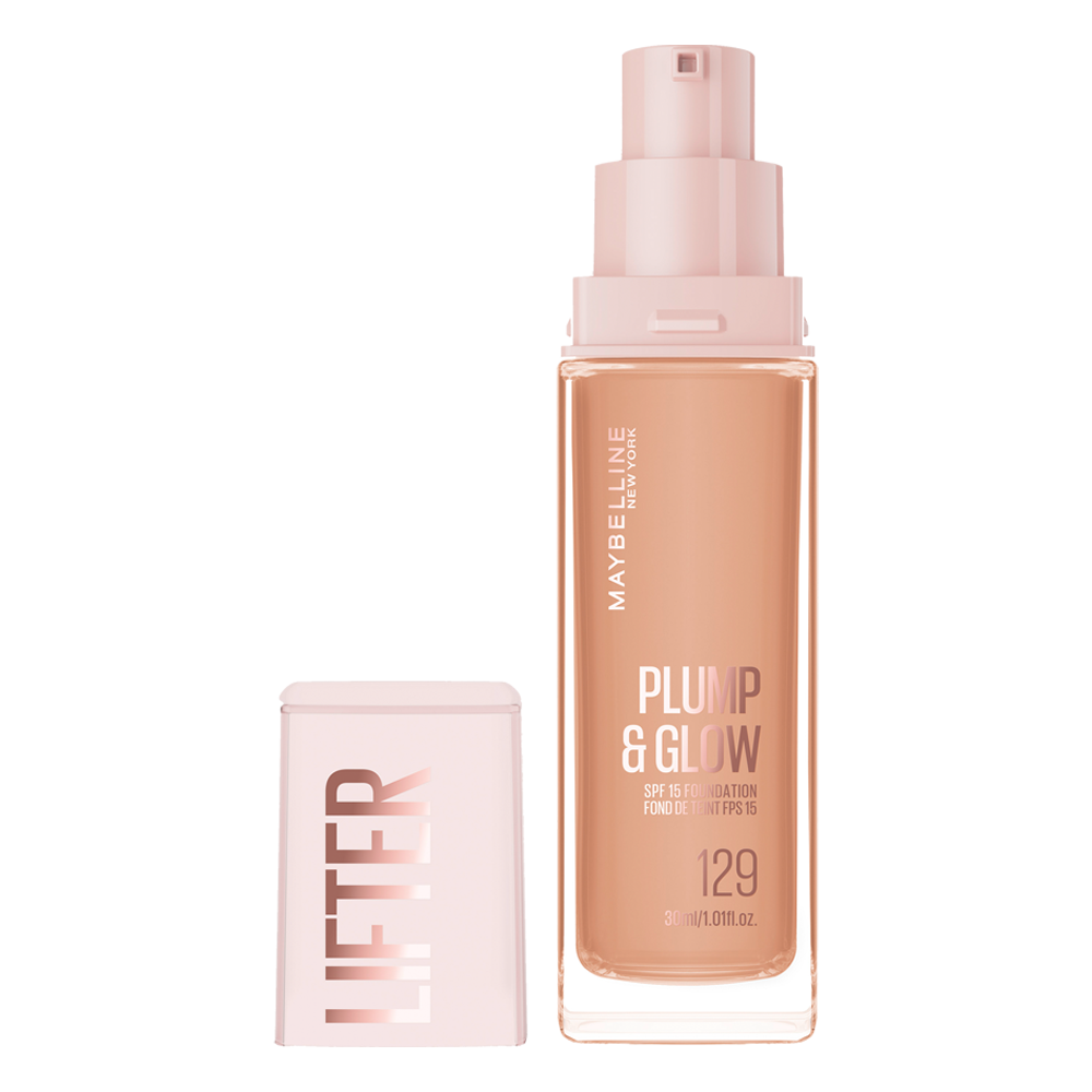 Bild: MAYBELLINE Face Lifter Plump & Glow Foundation 129