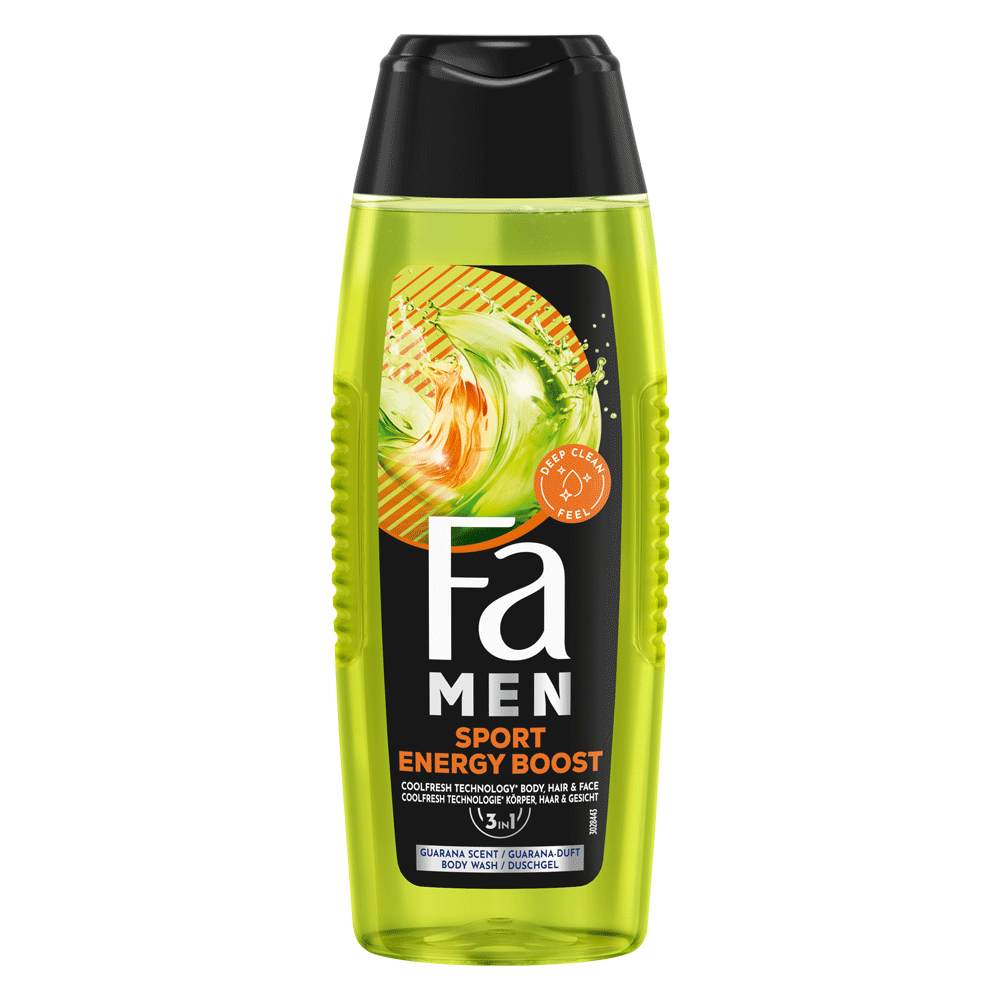 Bild: Fa MEN Duschgel Sport Energy Boost 