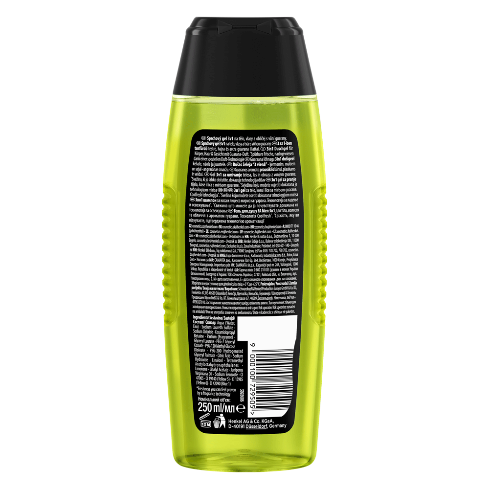 Bild: Fa MEN Duschgel Sport Energy Boost 