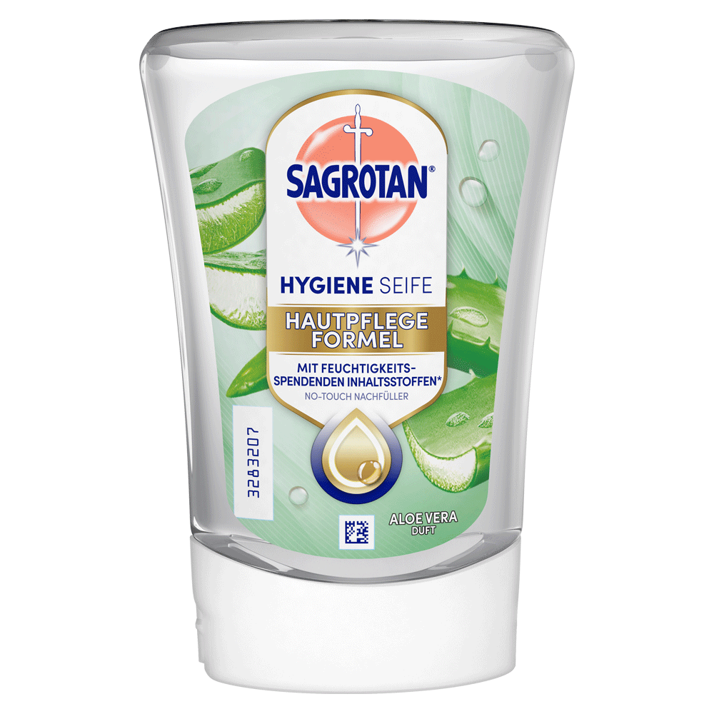 Bild: SAGROTAN Hygiene Seife Nachfüller Aloe Vera Duft 