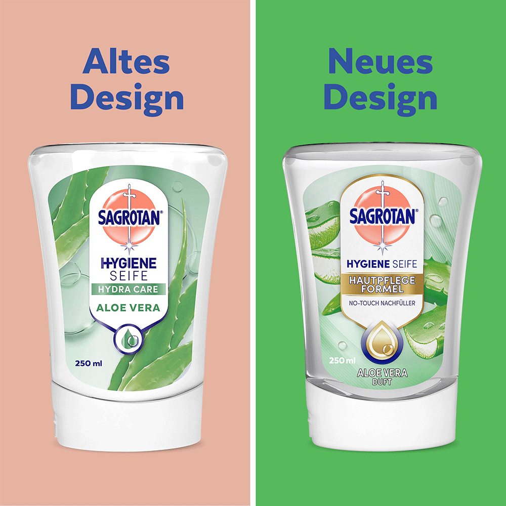 Bild: SAGROTAN Hygiene Seife Nachfüller Aloe Vera Duft 