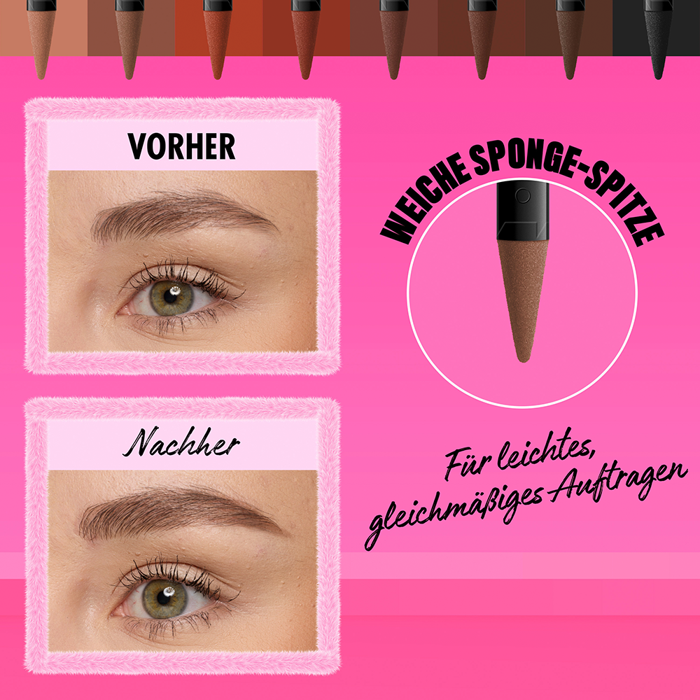 Bild: NYX Professional Make-up Fluff & Snatch Brow Powder Pen 02