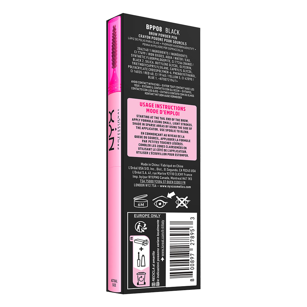 Bild: NYX Professional Make-up Fluff & Snatch Brow Powder Pen 08