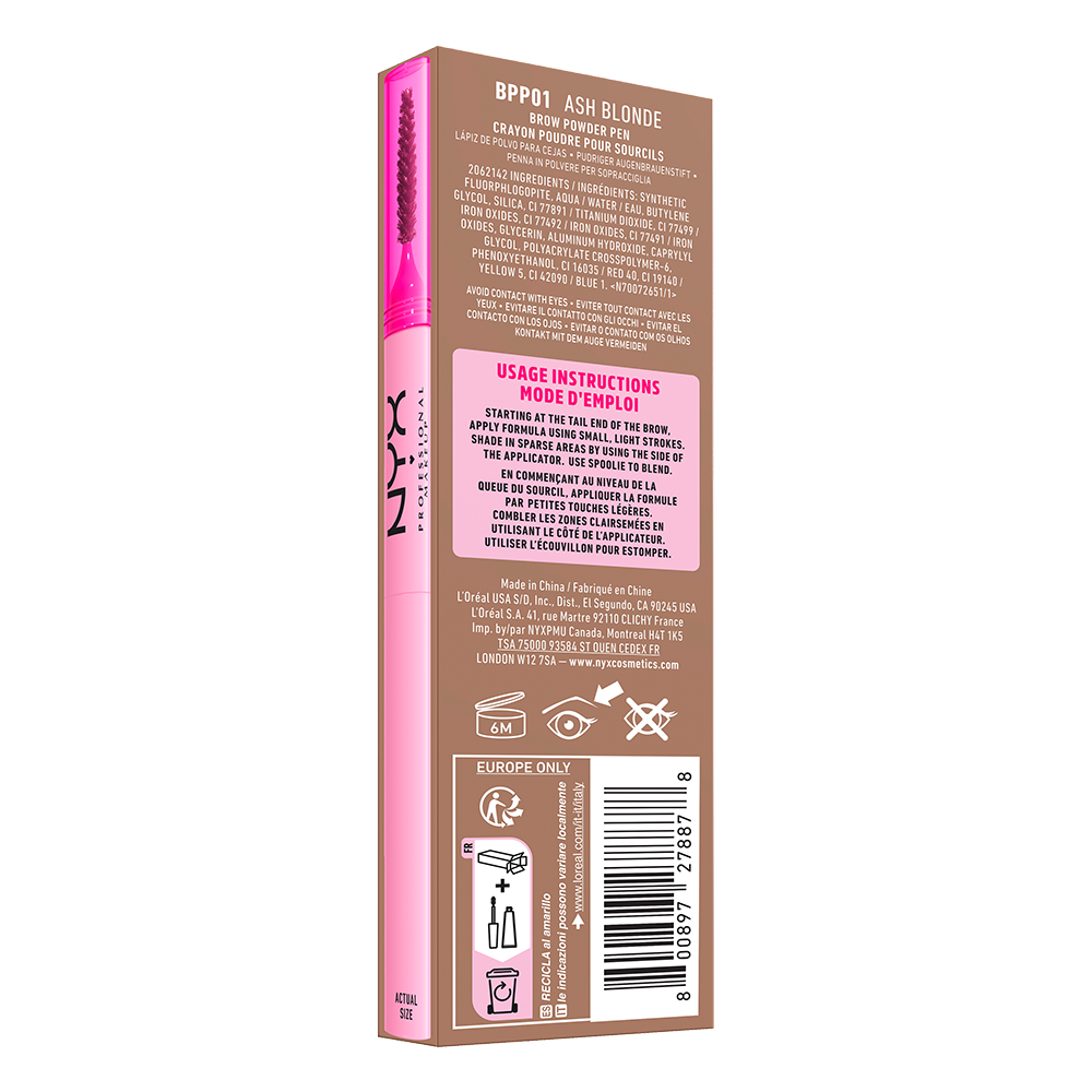 Bild: NYX Professional Make-up Fluff & Snatch Brow Powder Pen 01