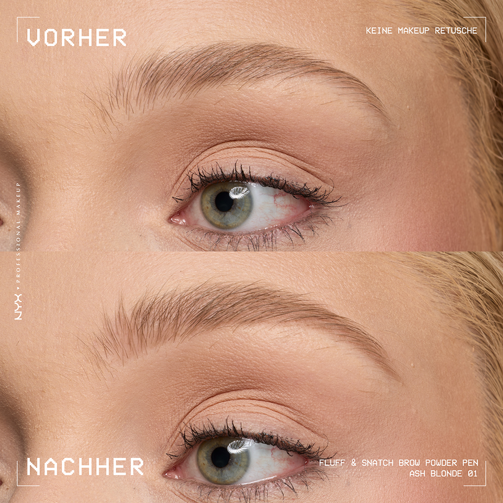 Bild: NYX Professional Make-up Fluff & Snatch Brow Powder Pen 01
