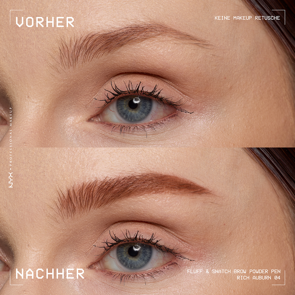 Bild: NYX Professional Make-up Fluff & Snatch Brow Powder Pen 04