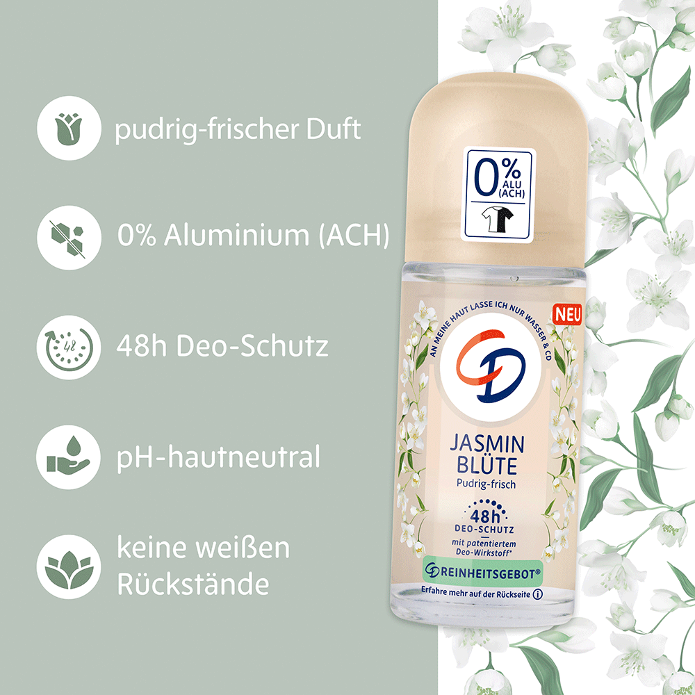 Bild: CD Deo Roll-On Jasminblüte 