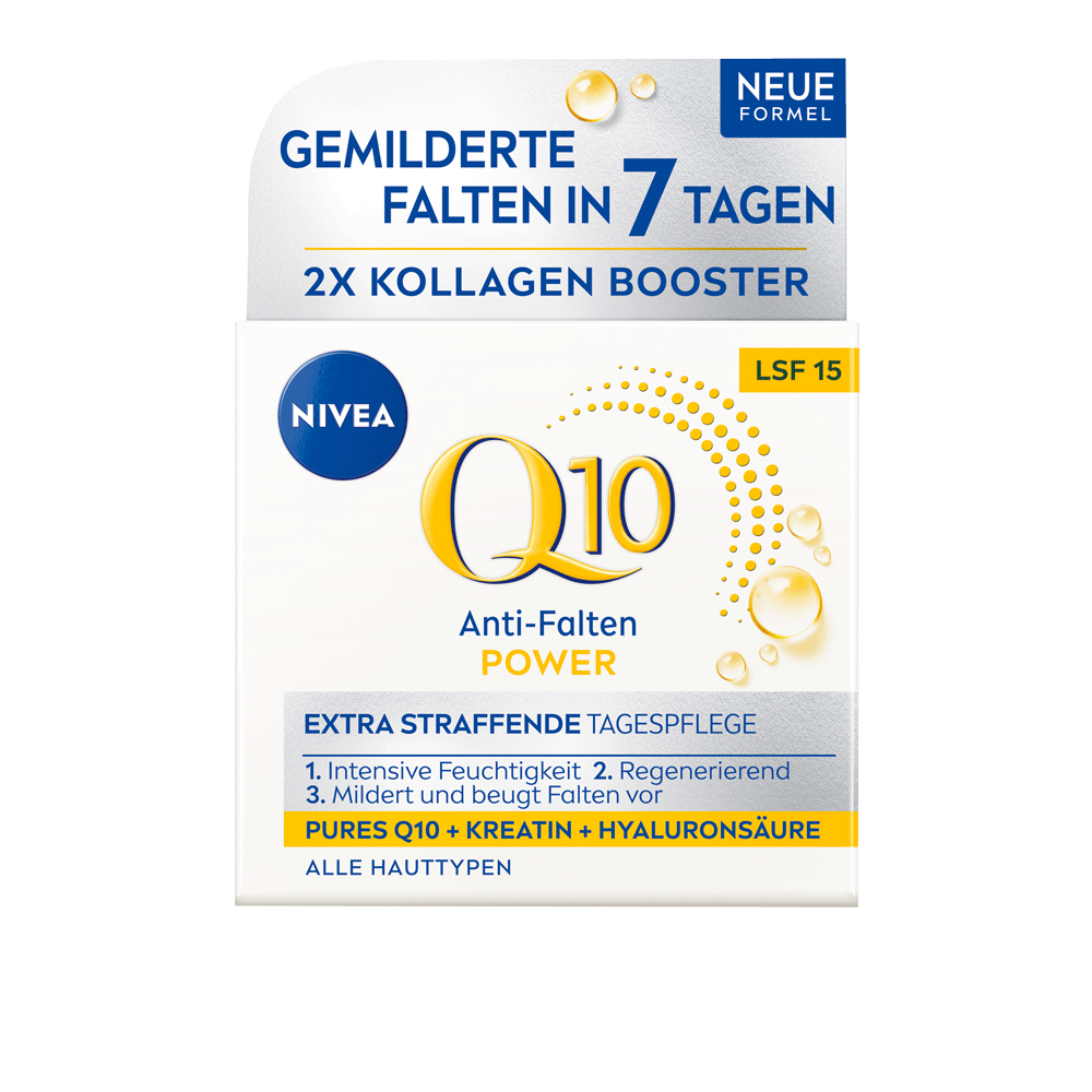 Bild: NIVEA Q10 Anti-Falten Power Tagespflege LSF 15 