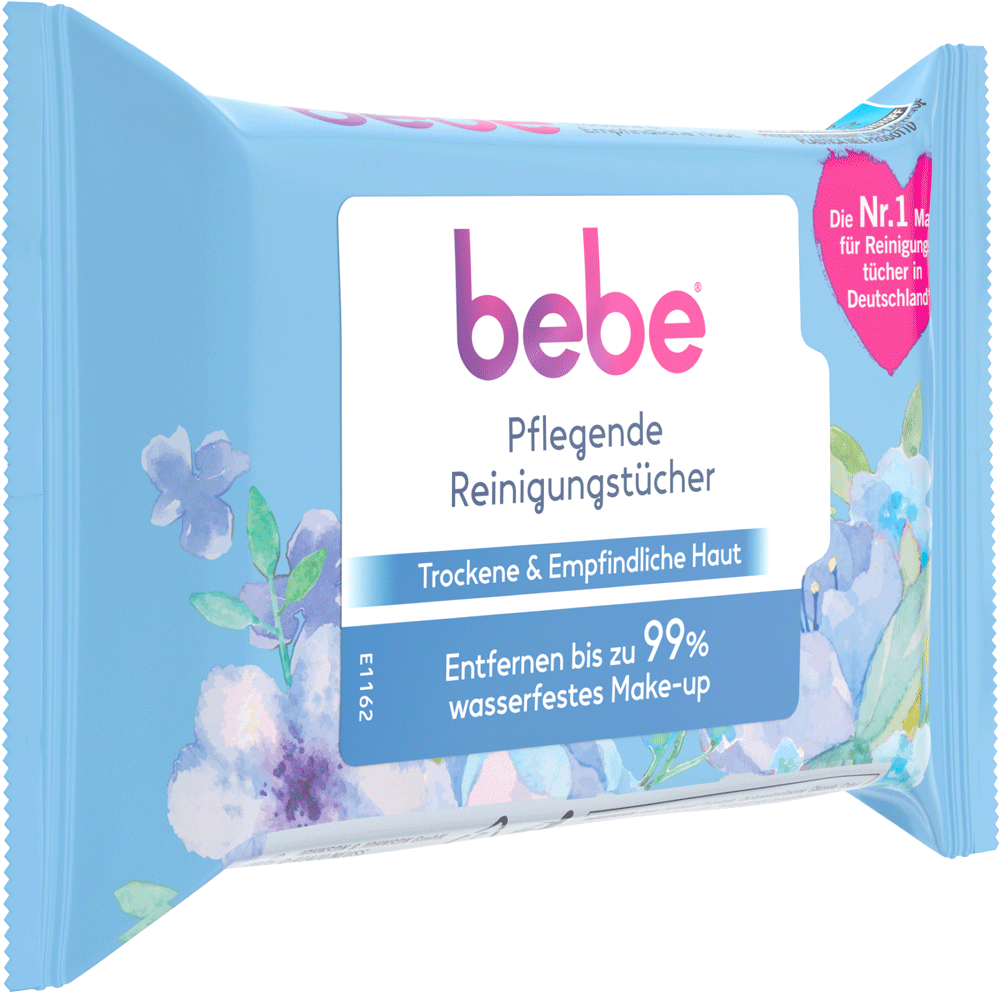 Bild: bebe Pflegende Reinigungstücher Miniformat 