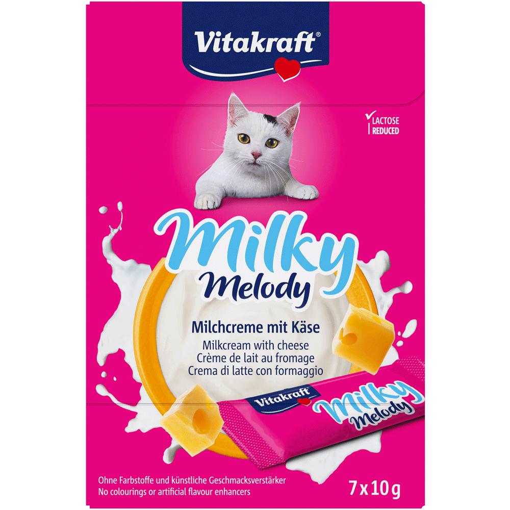 Bild: Vitakraft Milky Melody Milchcreme mit Käse