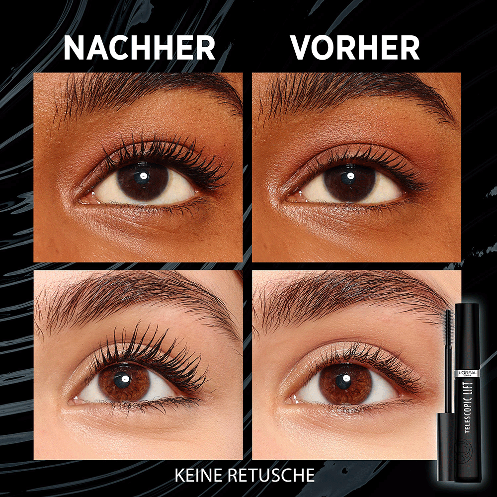 Bild: L'ORÉAL PARIS False Lash Telescopic Gold Mascara schwarz