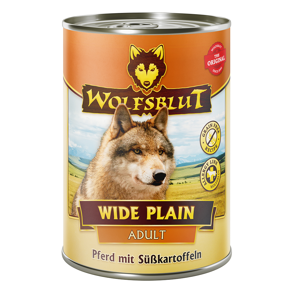 Bild: Wolfsblut Wide Plain Pferd mit Süßkartoffeln 