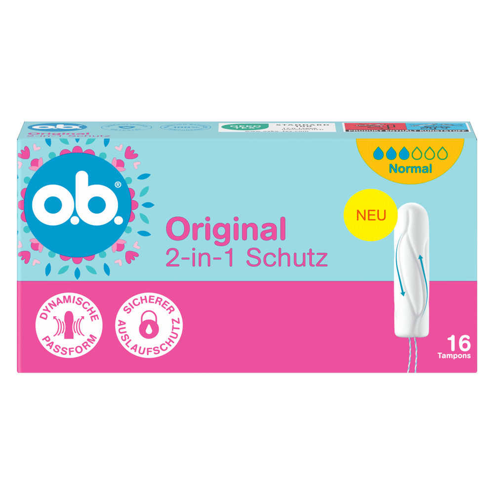 Bild: o.b. Original Tampons Normal 