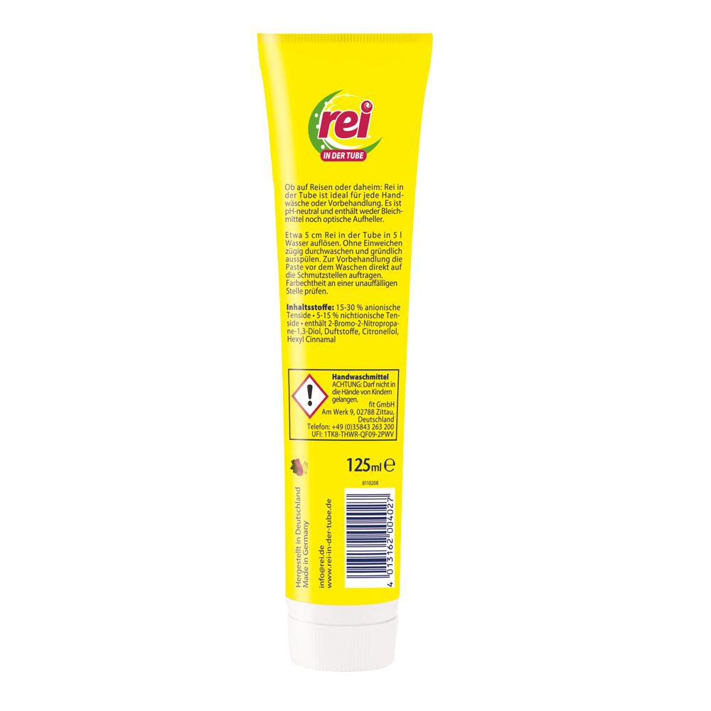 Bild: Rei in der Tube