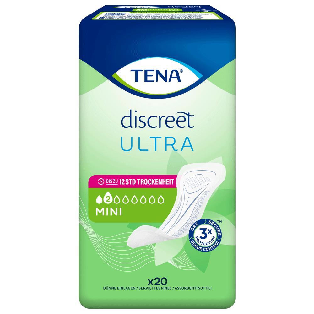 Bild: TENA Discreet Einlagen Ultra Mini 