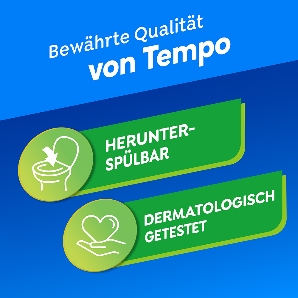 Bild: Tempo Feuchtes Toilettenpapier sanft & sensitiv 