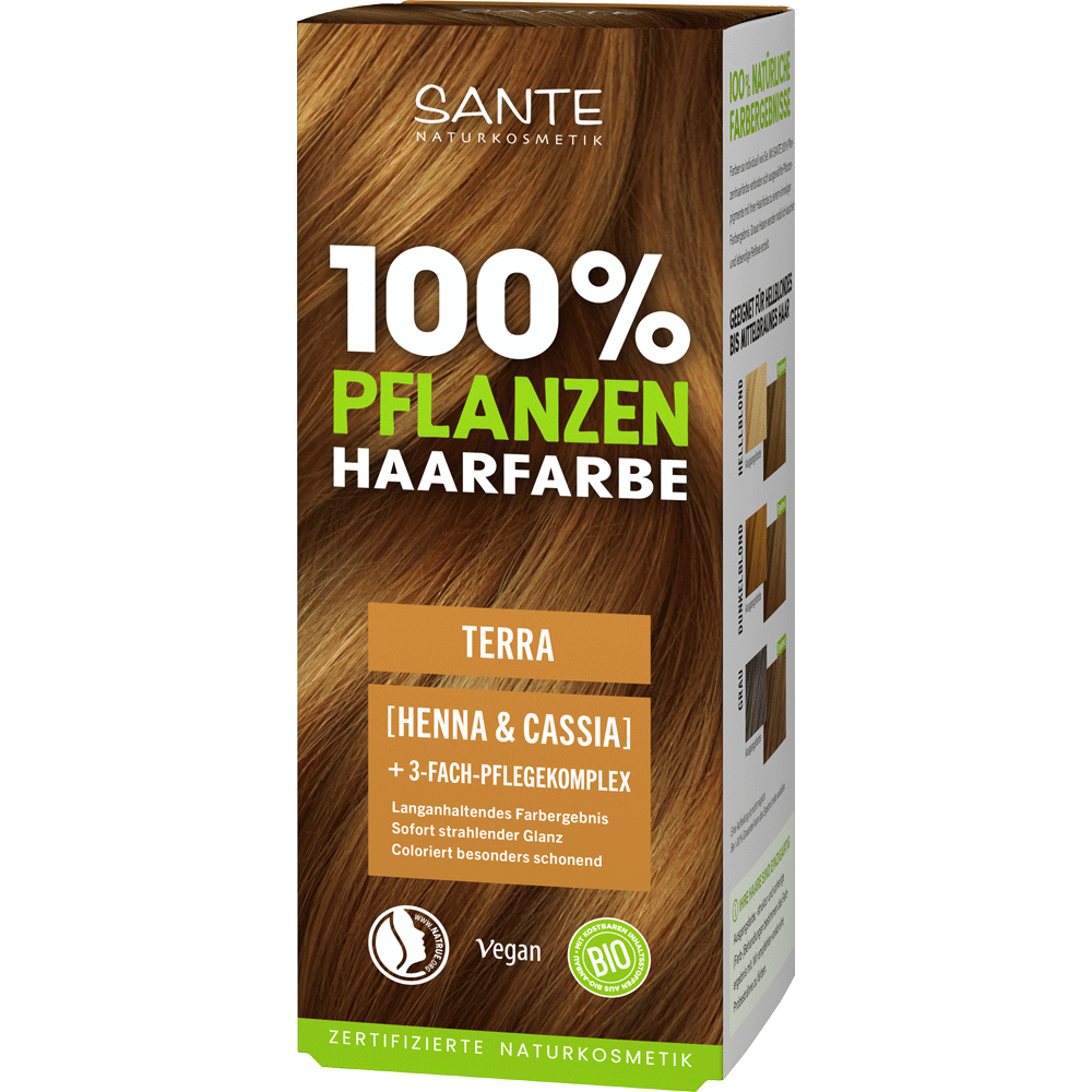 Bild: SANTE Pflanzenhaarfarbe Terra