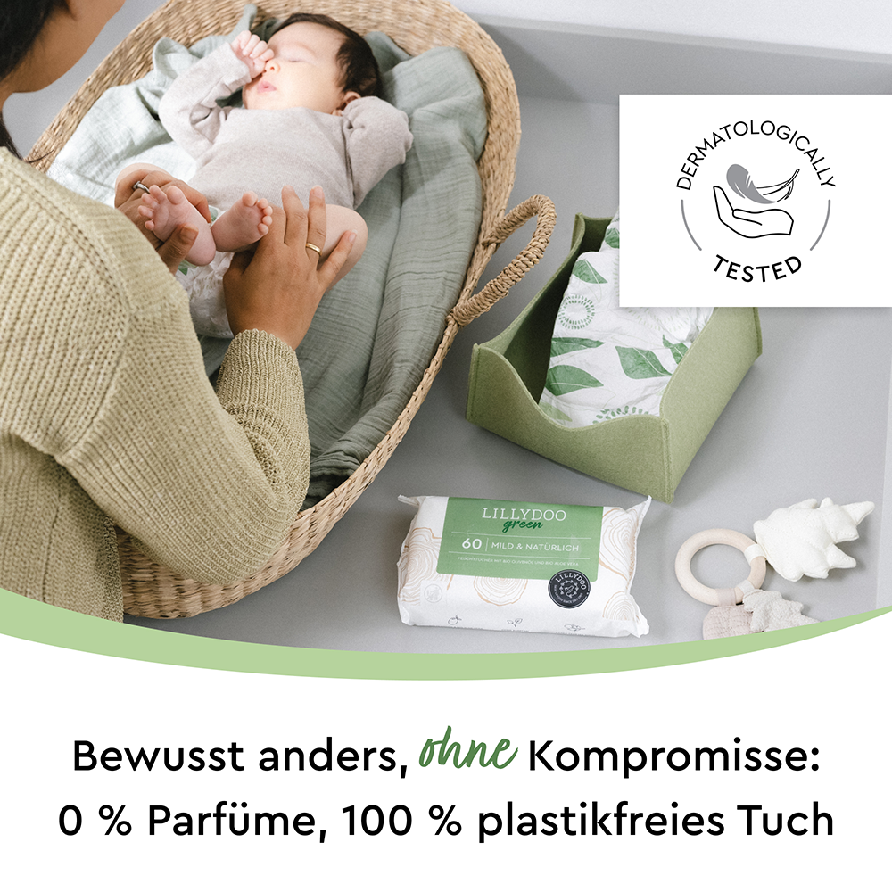Bild: LILLYDOO green Feuchttücher, 3x60 Stück