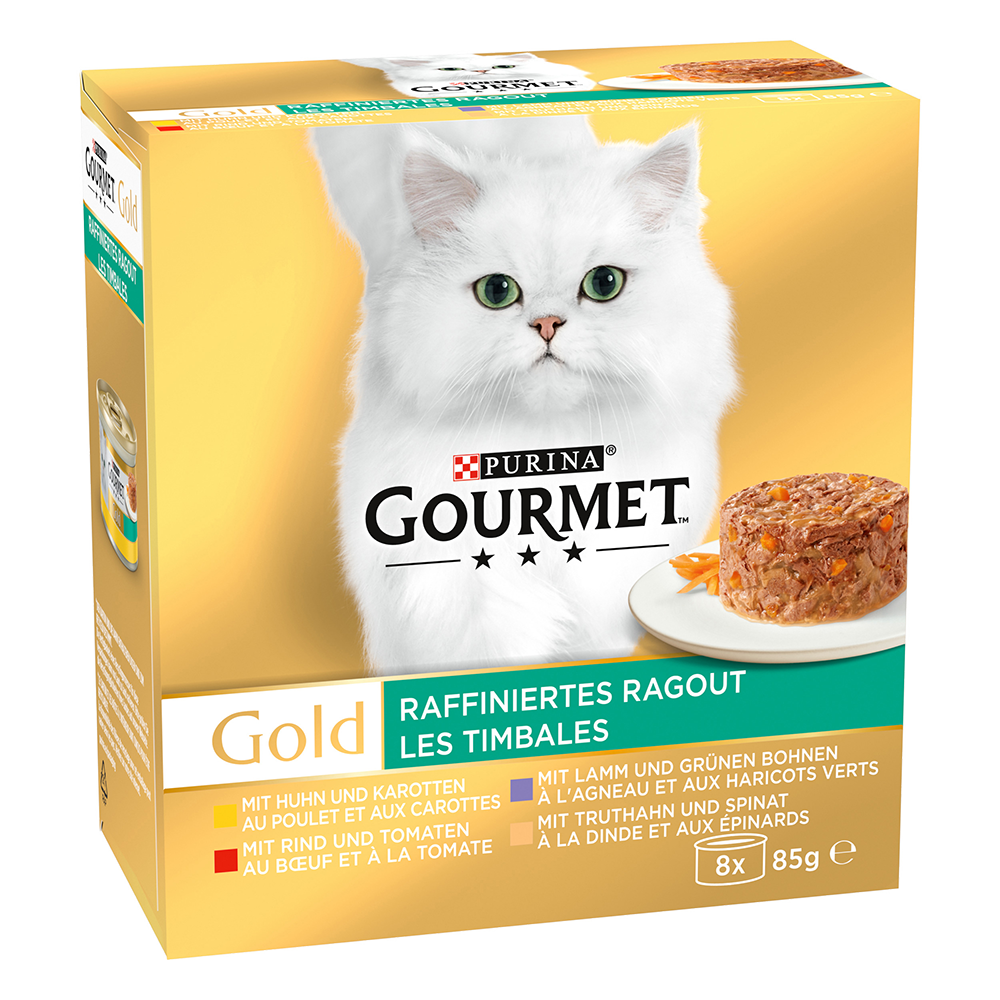 Bild: GOURMET Gold Raffiniertes Ragout mit Huhn und Karotten 