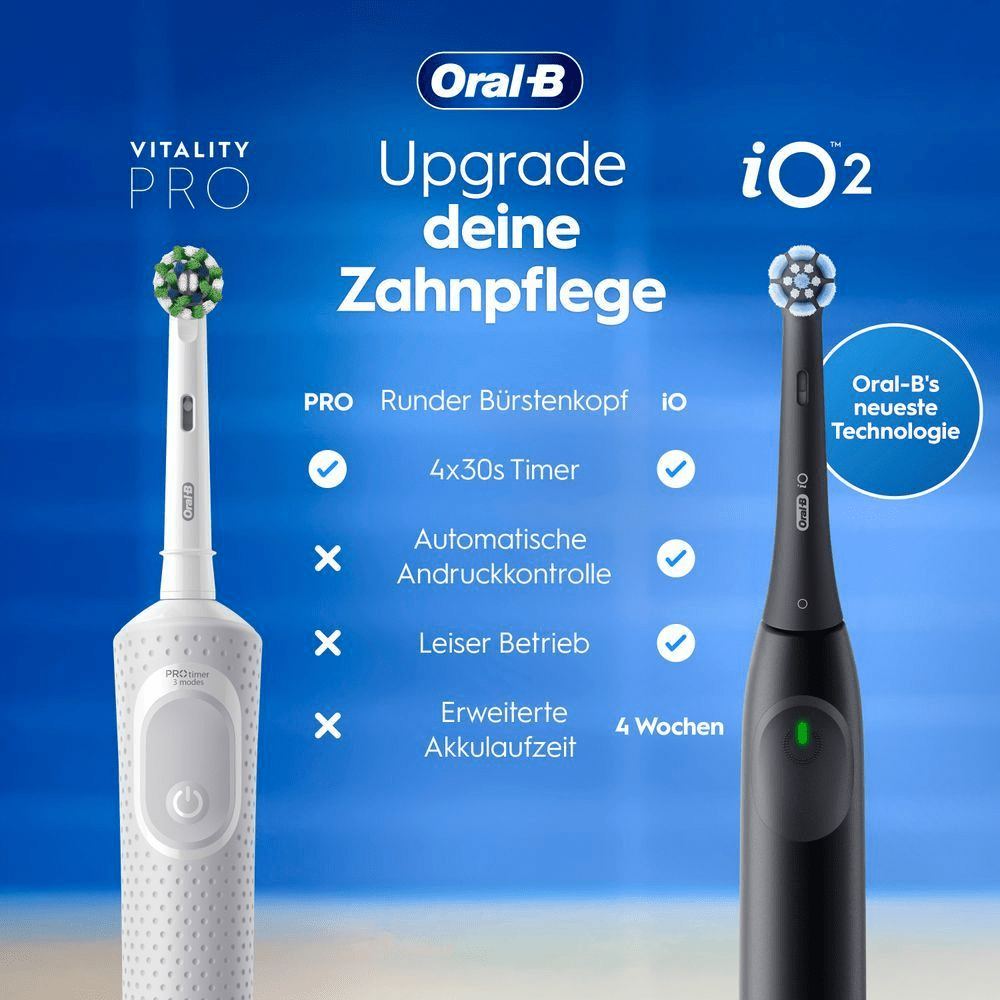 Bild: Oral-B Pro Vitality Elektrische Zahnbürste, Black 