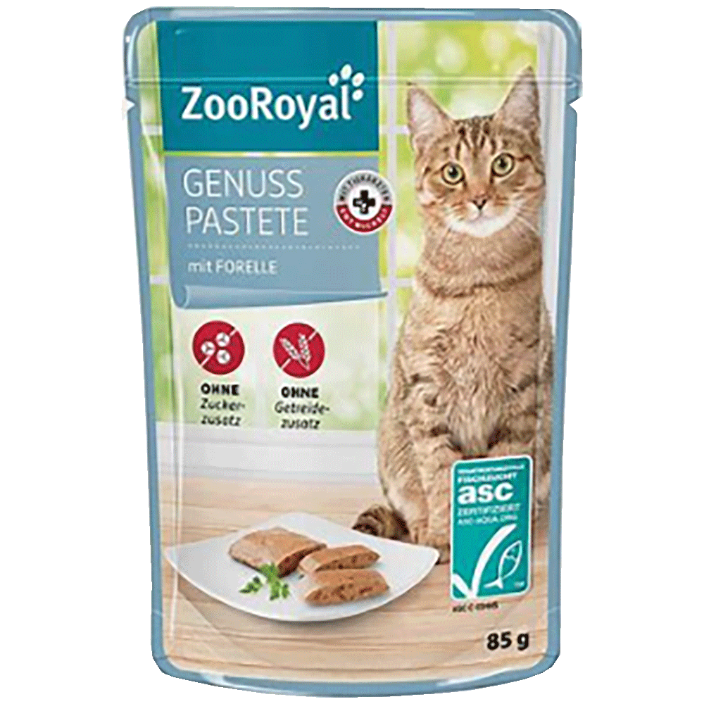 Bild: ZooRoyal Genuss Pastete mit Forelle 