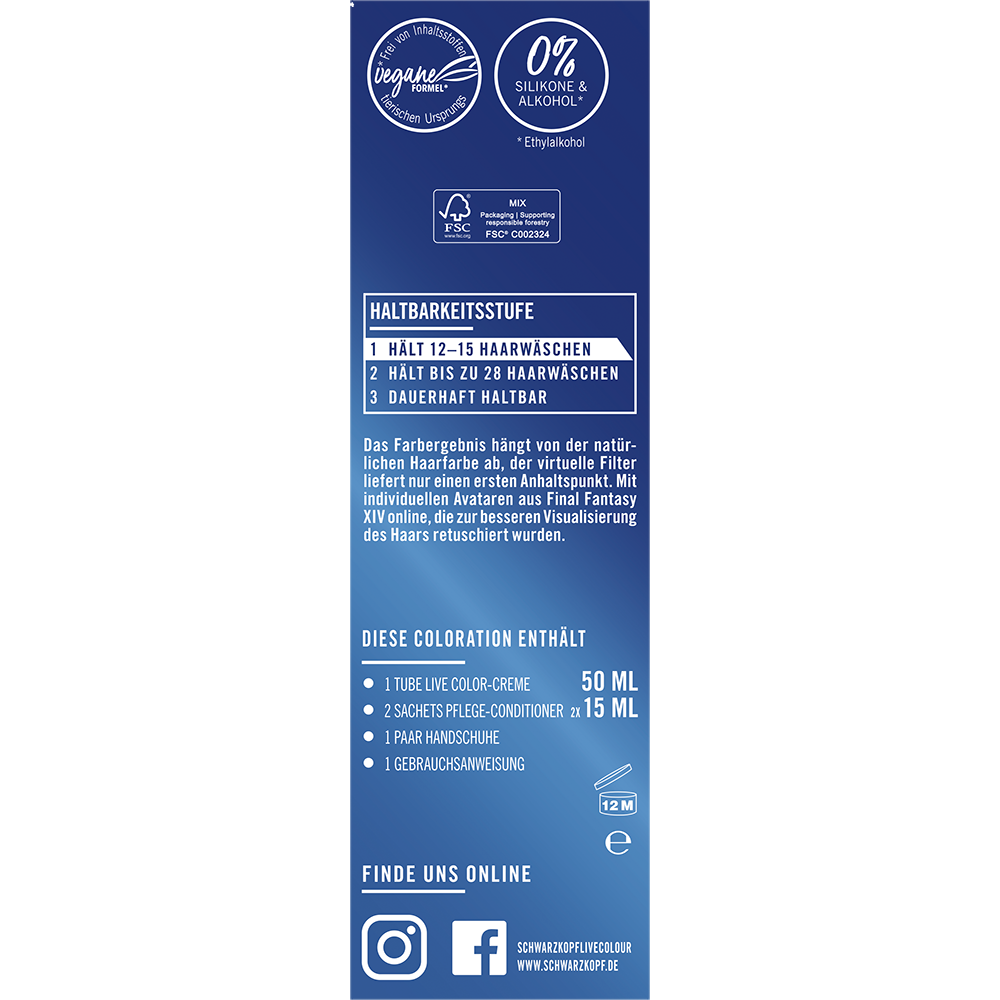 Bild: Schwarzkopf Live Colour Moment Haarfarbe Dusty Rose