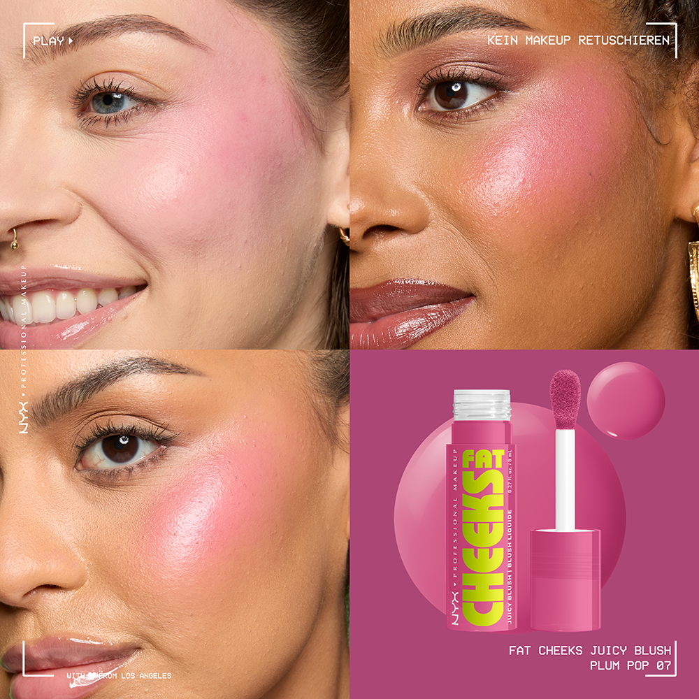 Bild: NYX Professional Make-up Fat Cheeks Blush Plum Pop 7