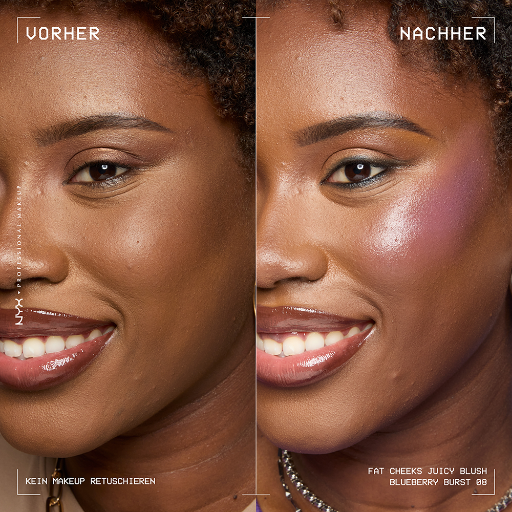 Bild: NYX Professional Make-up Fat Cheeks Blush Blueberry Burst 8