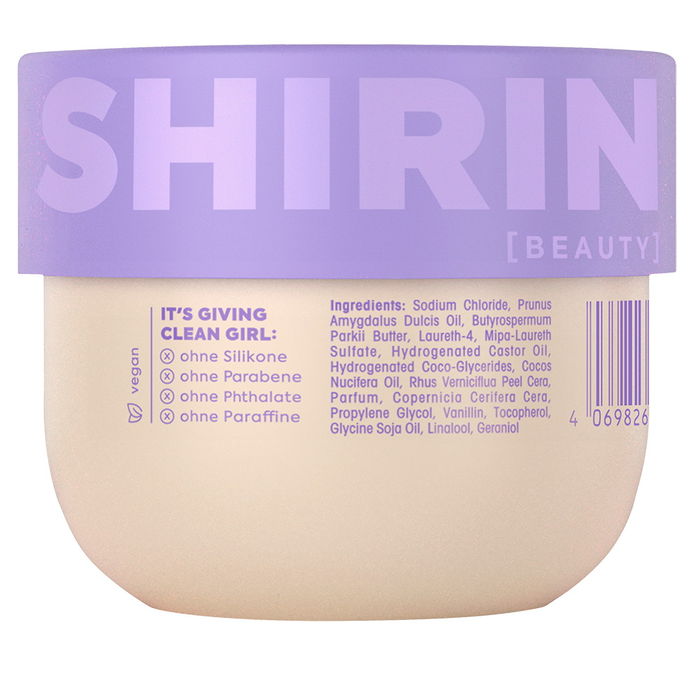 Bild: Shirin Beauty Körperpeeling Creamy Blueberry Caramel Bliss 
