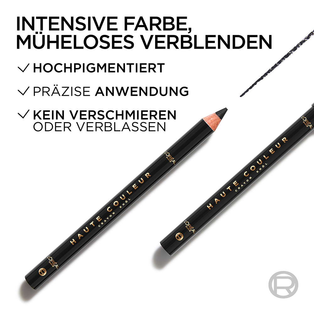 Bild: L'ORÉAL PARIS Haute Couleur Khol Eyeliner Noir Silk