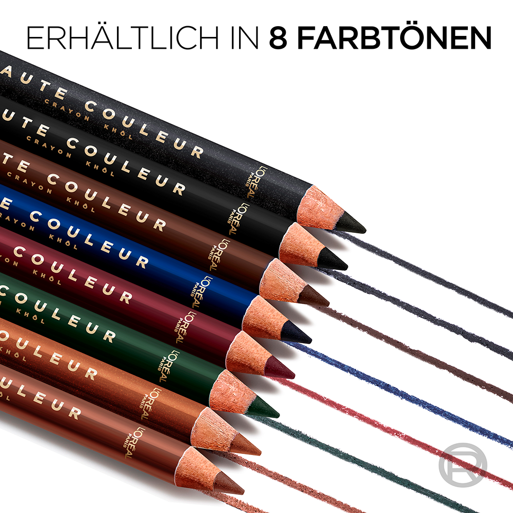 Bild: L'ORÉAL PARIS Haute Couleur Khol Eyeliner Emeraude Velvet