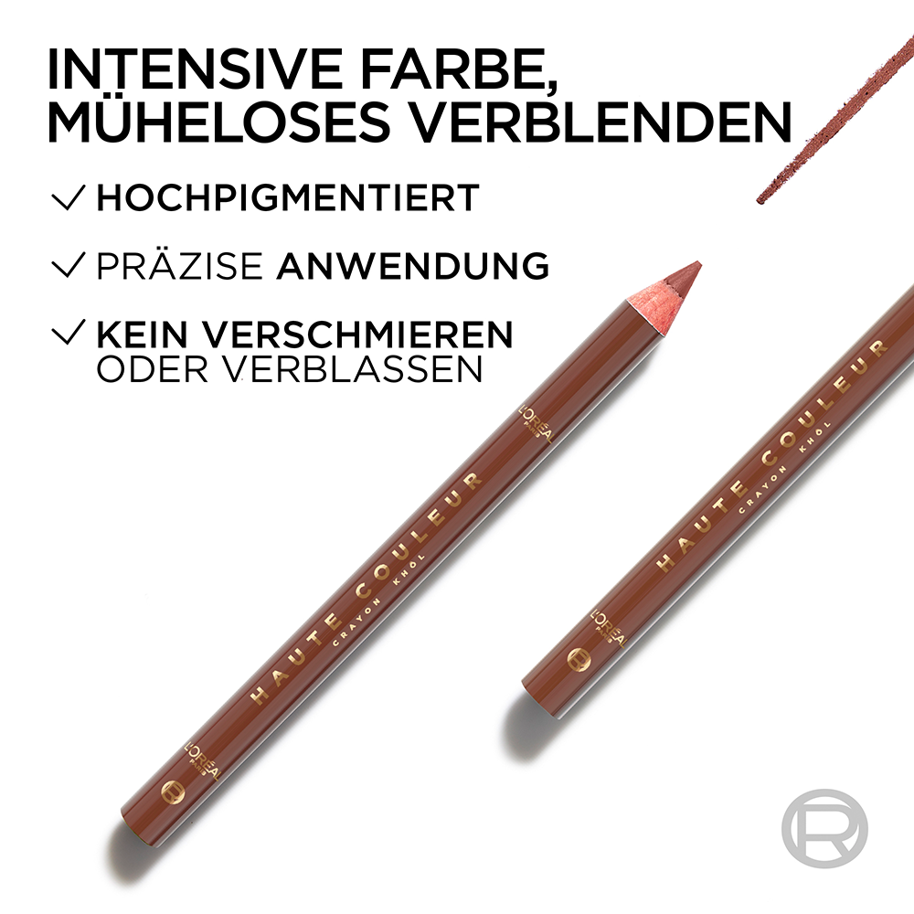 Bild: L'ORÉAL PARIS Haute Couleur Khol Eyeliner Bronze Chiffon