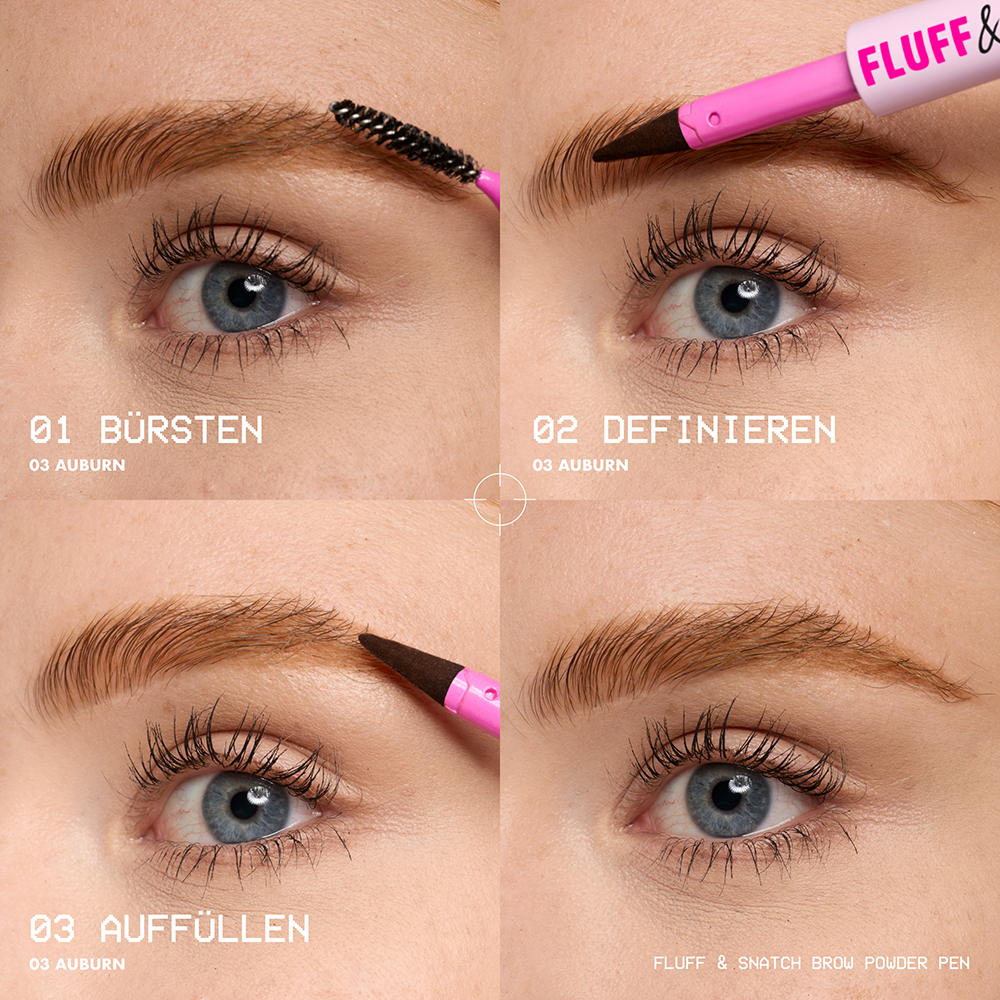 Bild: NYX Professional Make-up Fluff & Snatch Brow Powder Pen 05