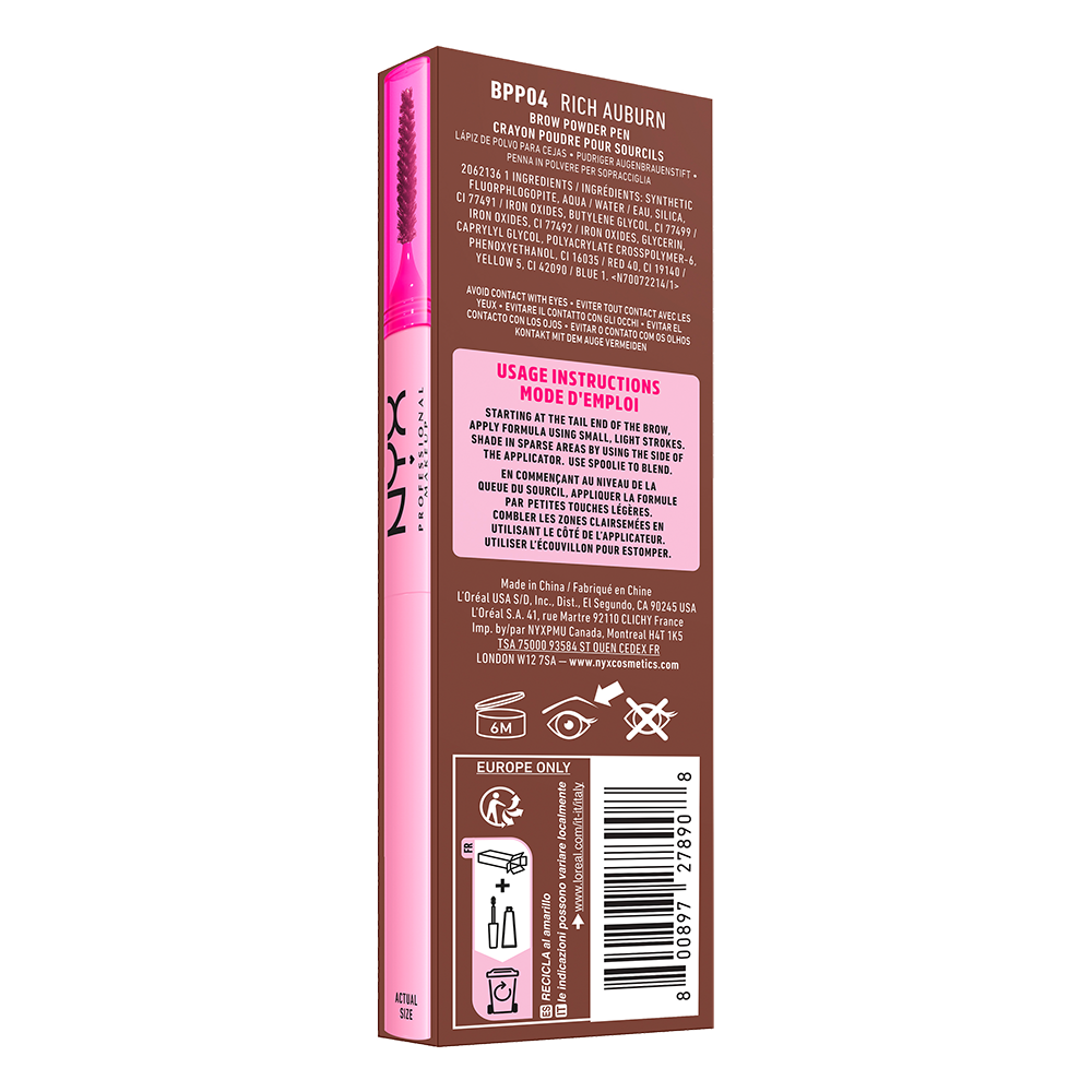 Bild: NYX Professional Make-up Fluff & Snatch Brow Powder Pen 04