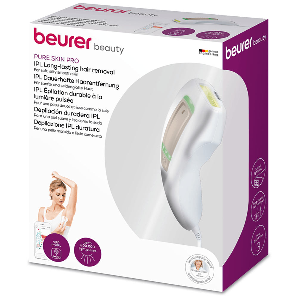Bild: Beurer IPL 5500 Pure Skin Dauerhafte Haarentfernung