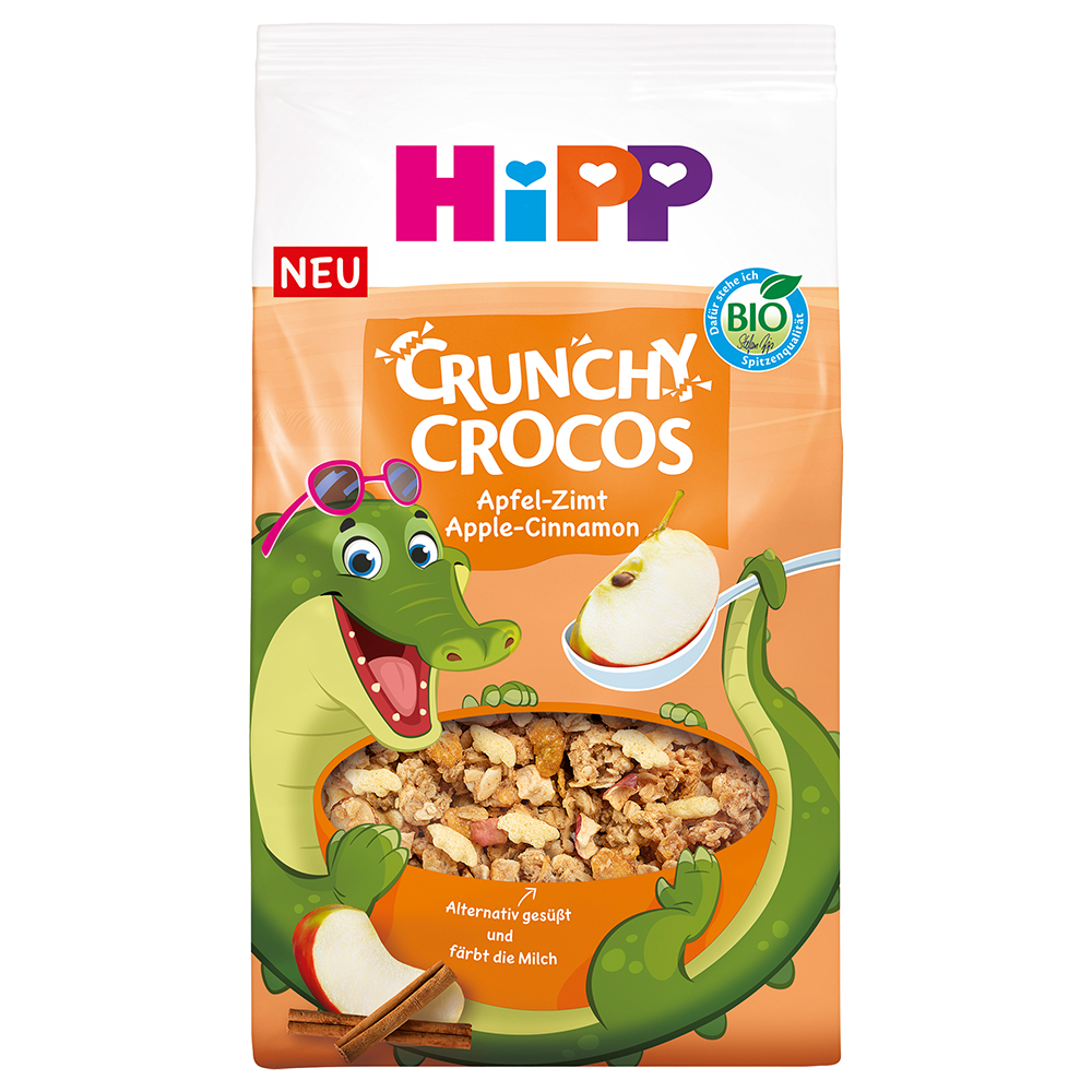 Bild: HiPP Crunchy Crocos Apfel Zimt