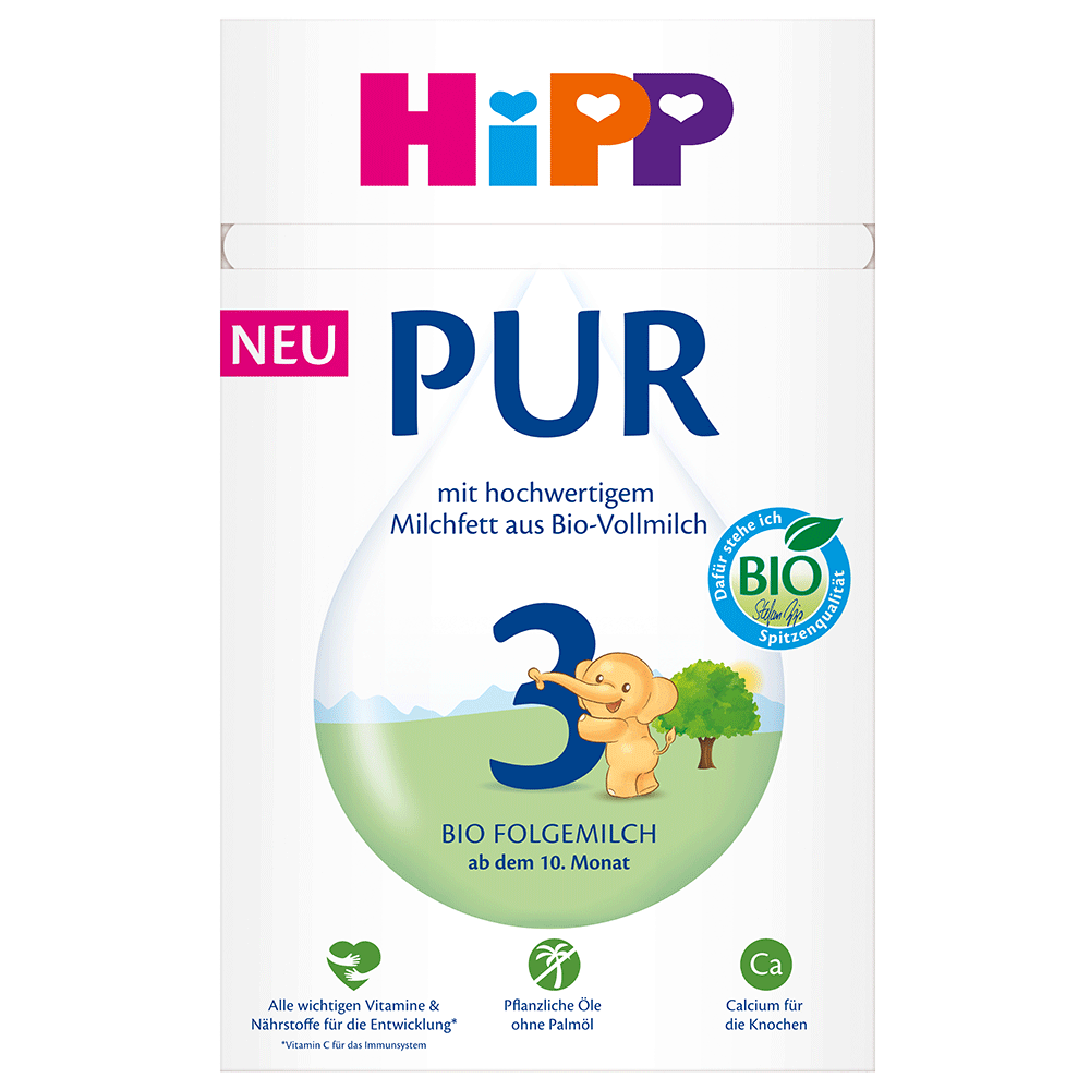 Bild: HiPP Pur 3 Bio Folgemilch