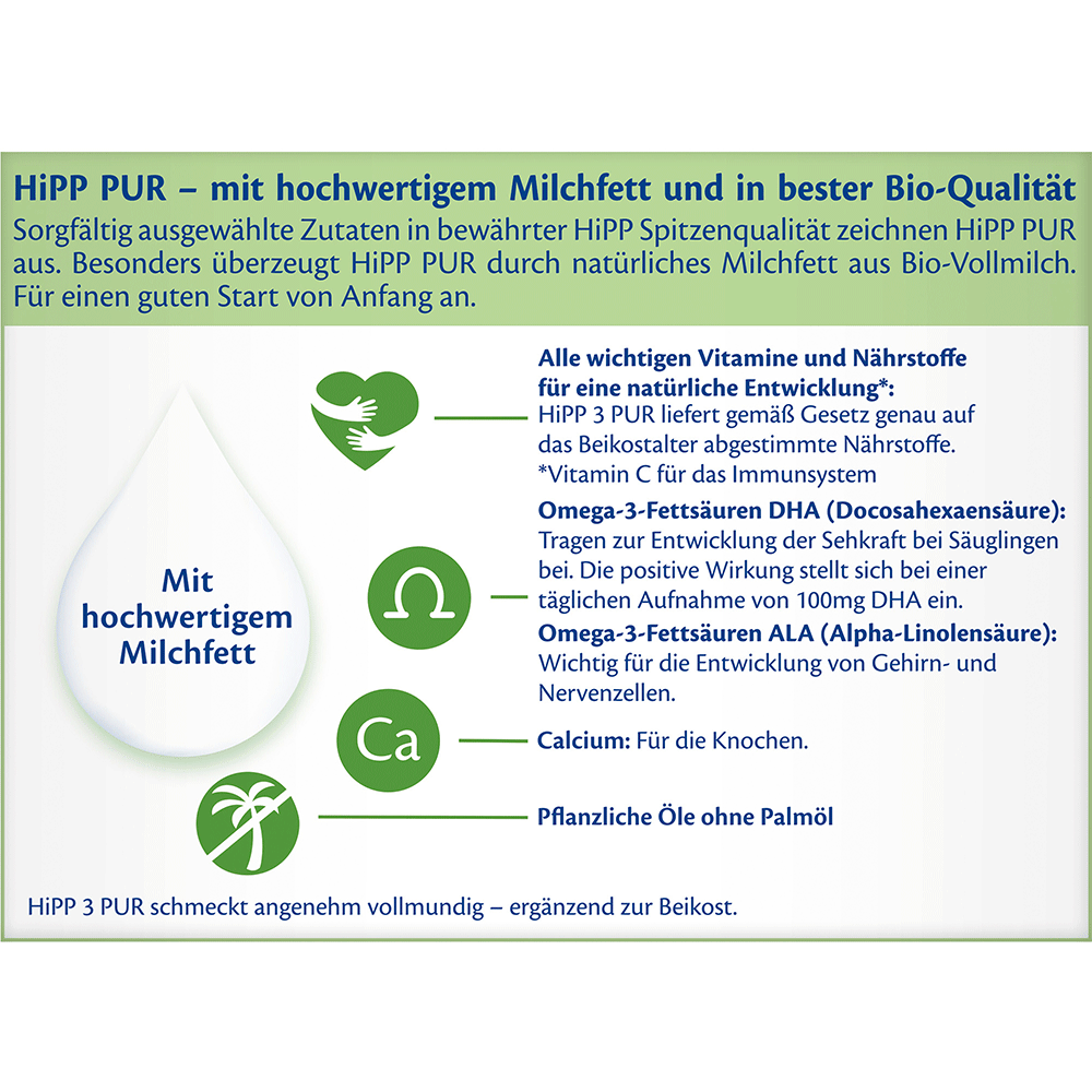 Bild: HiPP Pur 3 Bio Folgemilch