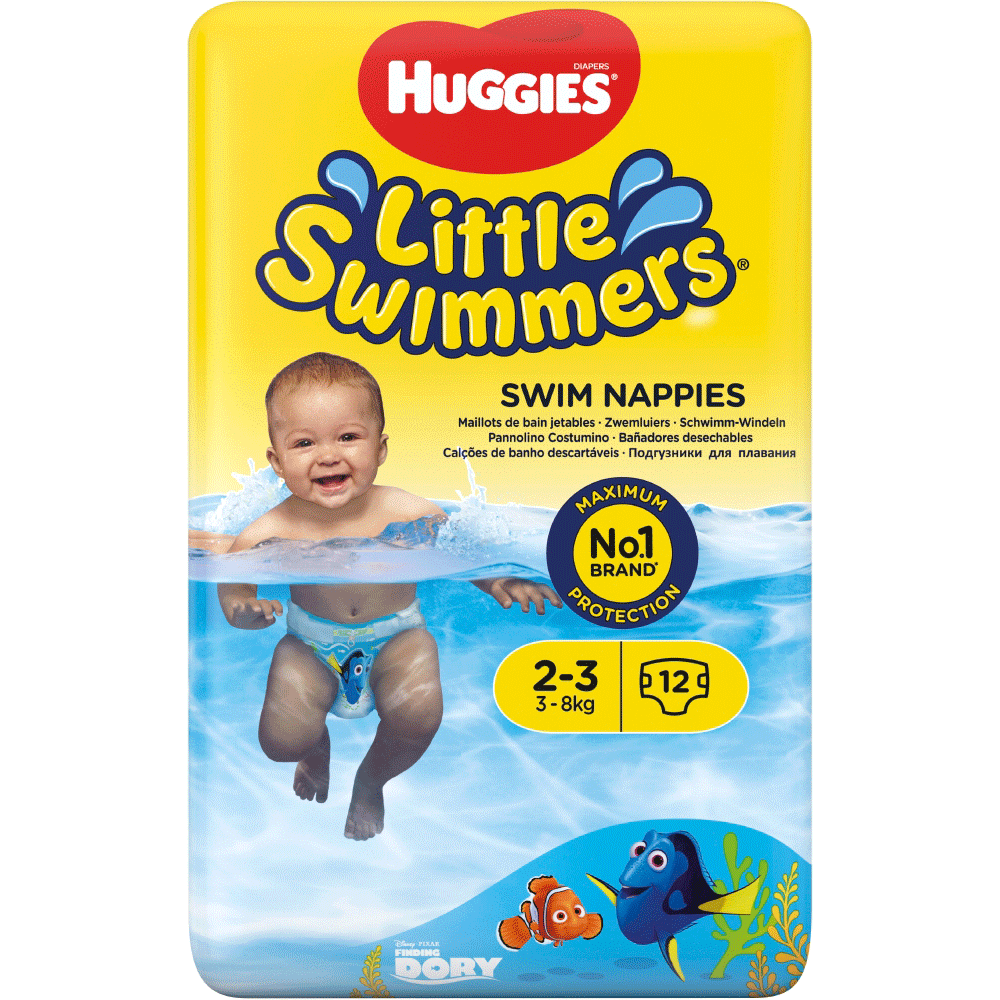 Bild: Huggies Schwimmwindeln Gr. 2-3 