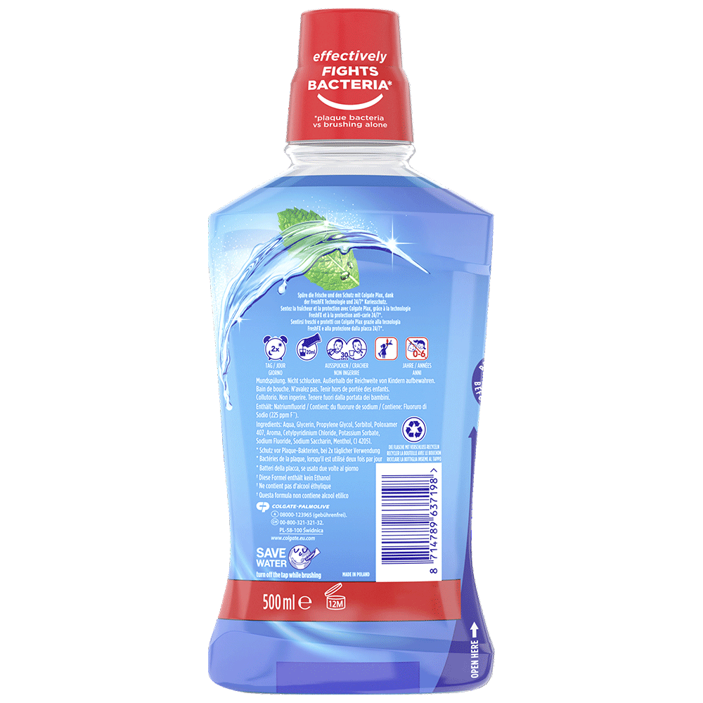Bild: Colgate Mundspülung Plax Fresh and Protect Cool Mint