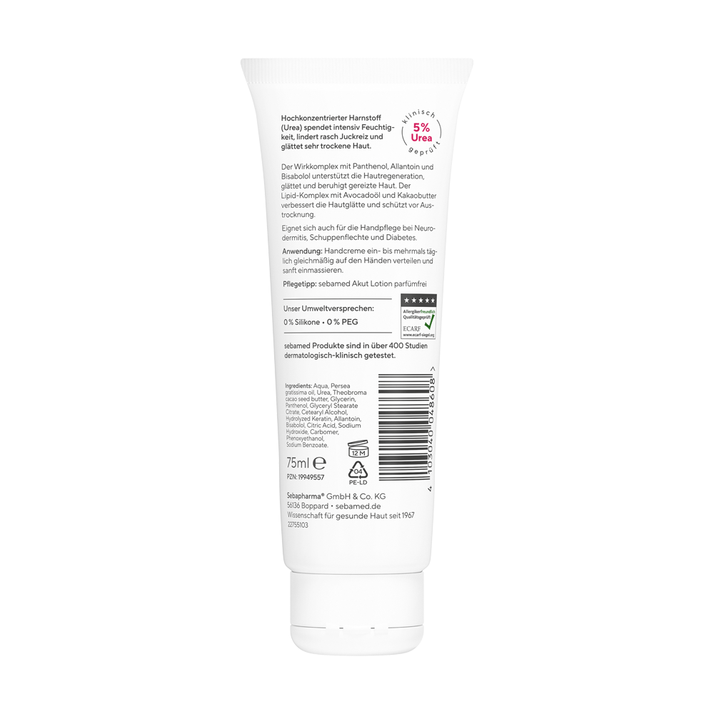 Bild: sebamed Handcreme trockene Haut Parfumfrei 