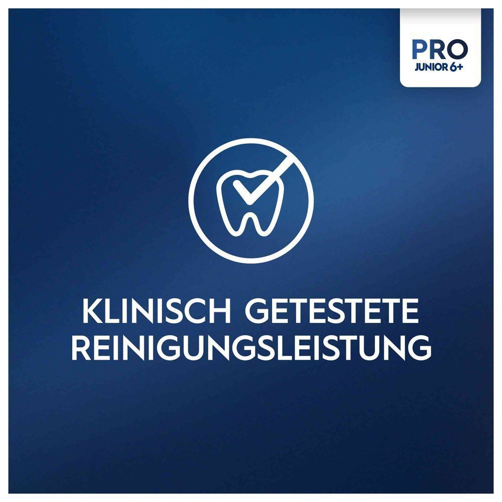 Bild: Oral-B Pro Junior Elektrische Zahnbürste, Weiß 