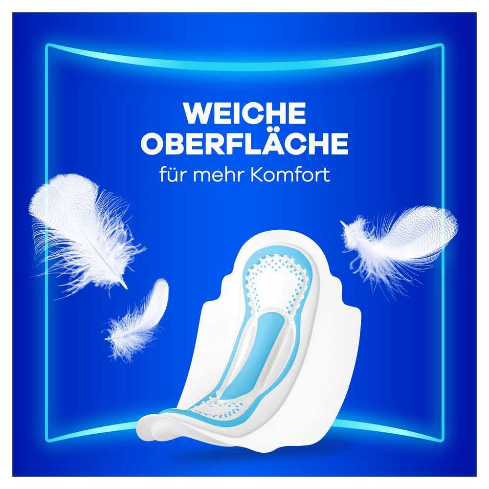 Always Maxi Normal hat eine weiche Oberfläche für mehr Komfort.