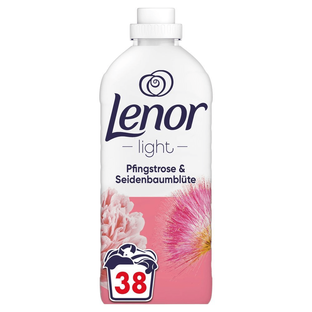 Bild: Lenor Weichspüler Light Pfingstrose & Seidenbaum-Blüte 