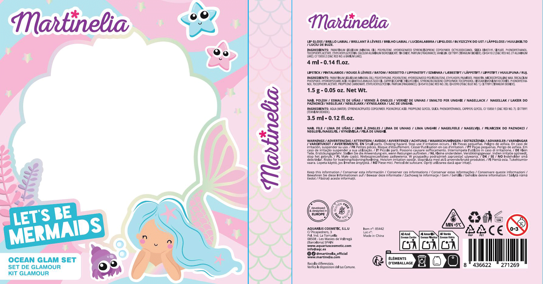 Bild: Martinelia Geschenkset Lets Be Mermaids