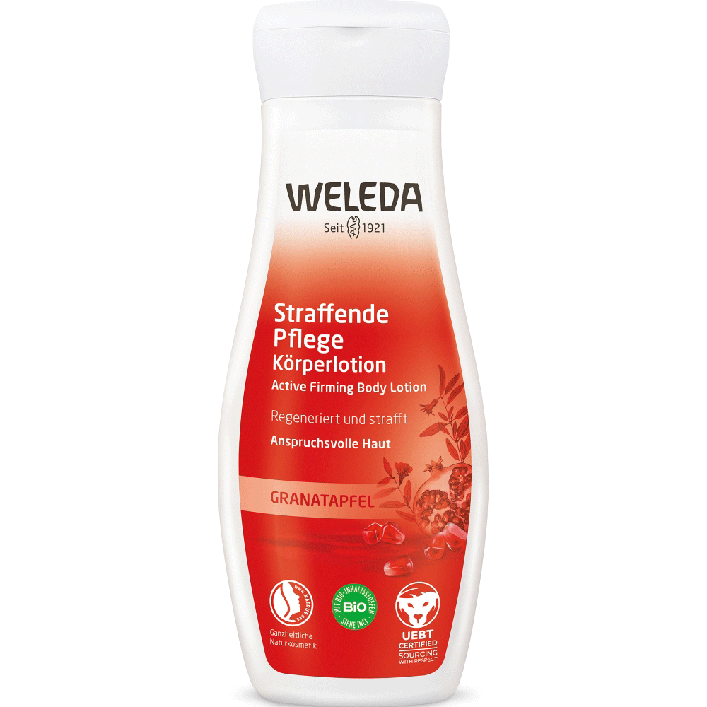Bild: WELEDA Granatapfel Regenerierende Pflegelotion 