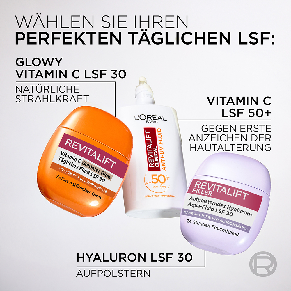 Bild: L'ORÉAL PARIS Revitalift Vitamin C Tinted Glow Day Fluid LSF 30 