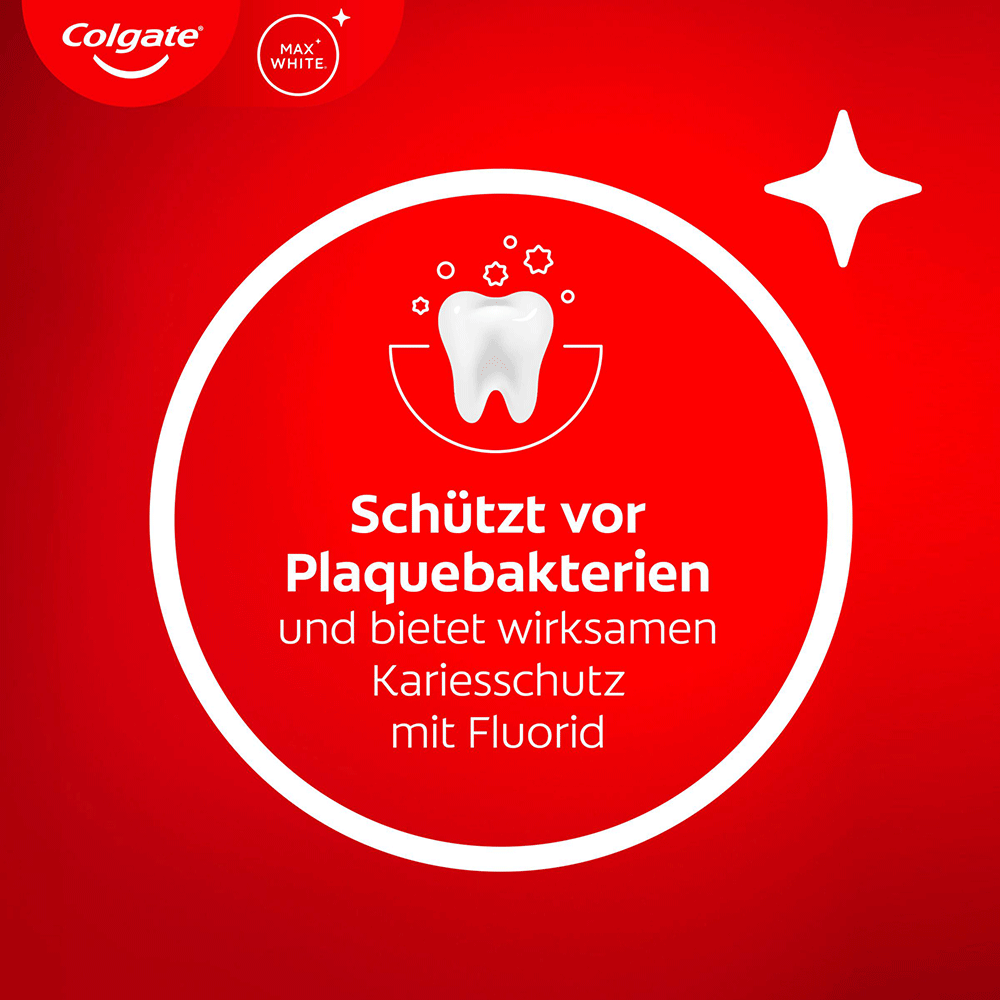 Bild: Colgate Mundspülung Max White Purple Reveal